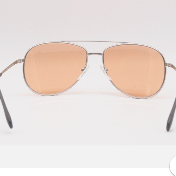 Prada Aviator Sunglasses with Orange Lenses - Picture 3 of 6